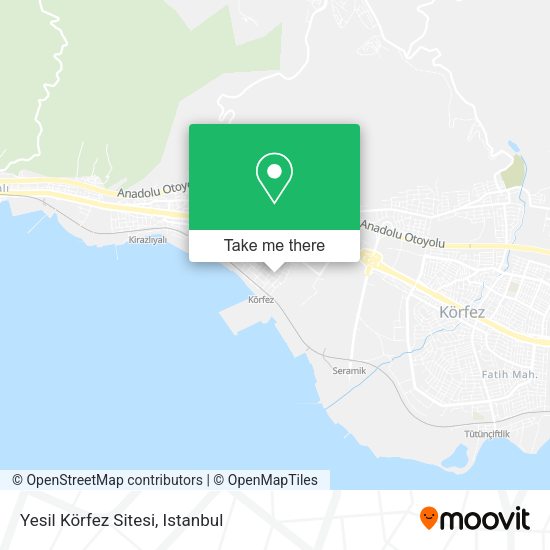 Yesil Körfez Sitesi map