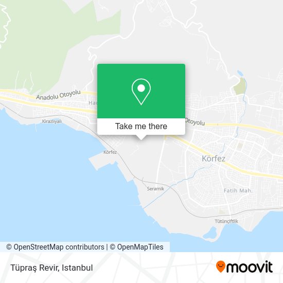 Tüpraş Revir map