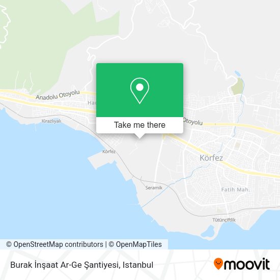 Burak İnşaat Ar-Ge Şantiyesi map