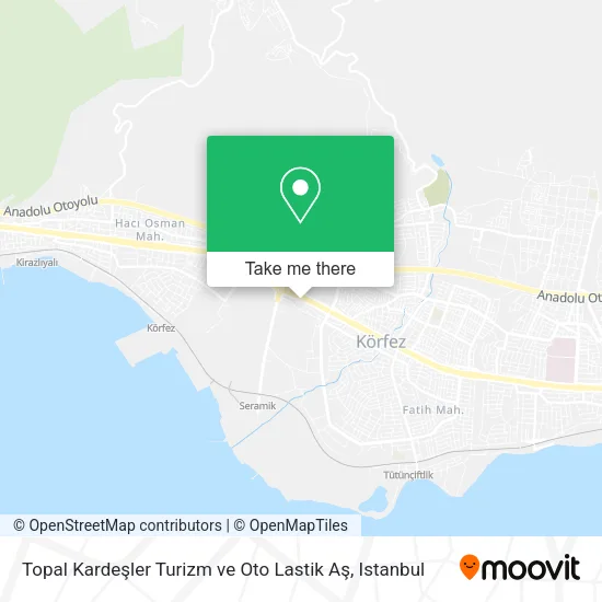 Topal Kardeşler Turizm ve Oto Lastik Aş map