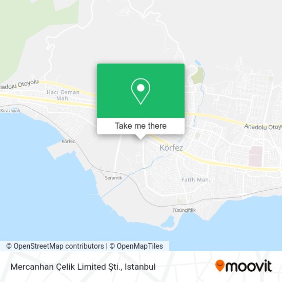 Mercanhan Çelik Limited Şti. map