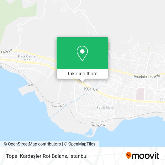 Topal Kardeşler Rot Balans map