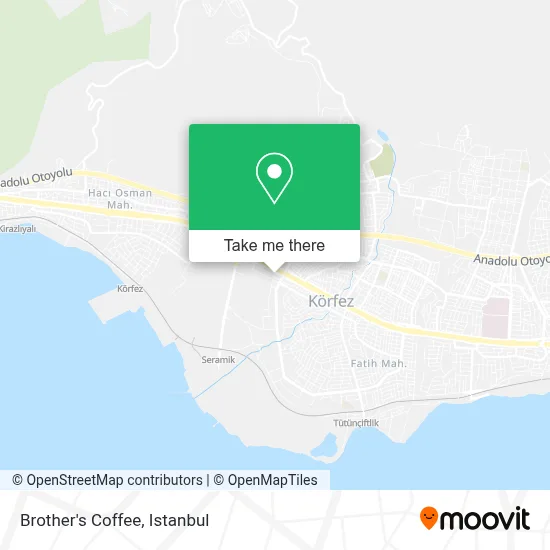 Brother's Coffee map