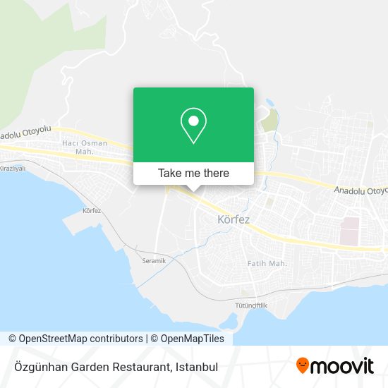 Özgünhan Garden Restaurant map