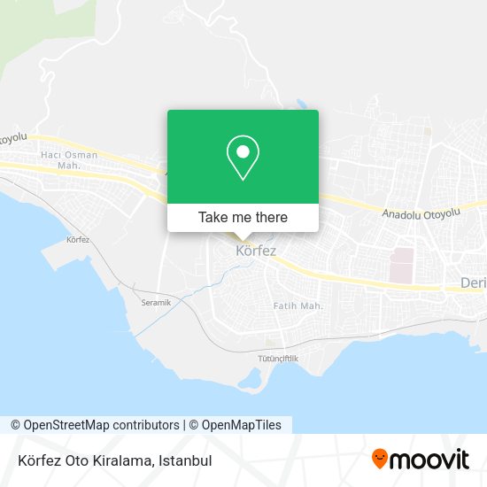 Körfez Oto Kiralama map