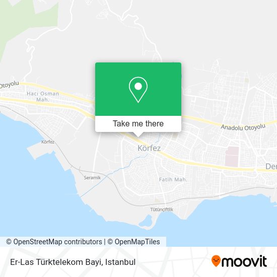 Er-Las Türktelekom Bayi map