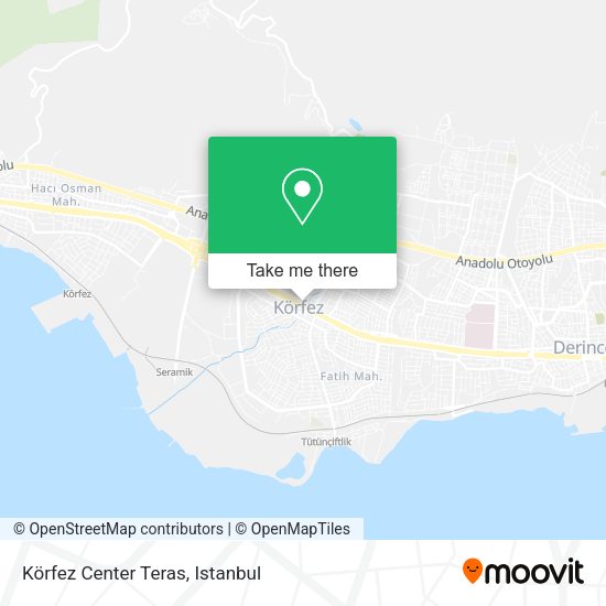 Körfez Center Teras map