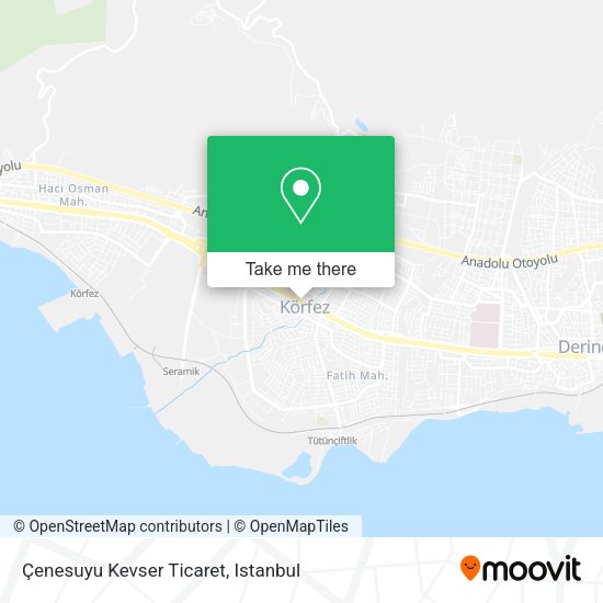 Çenesuyu Kevser Ticaret map