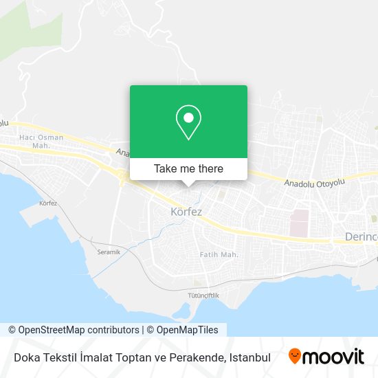 Doka Tekstil İmalat Toptan ve Perakende map