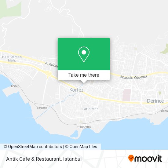 Antik Cafe & Restaurant map