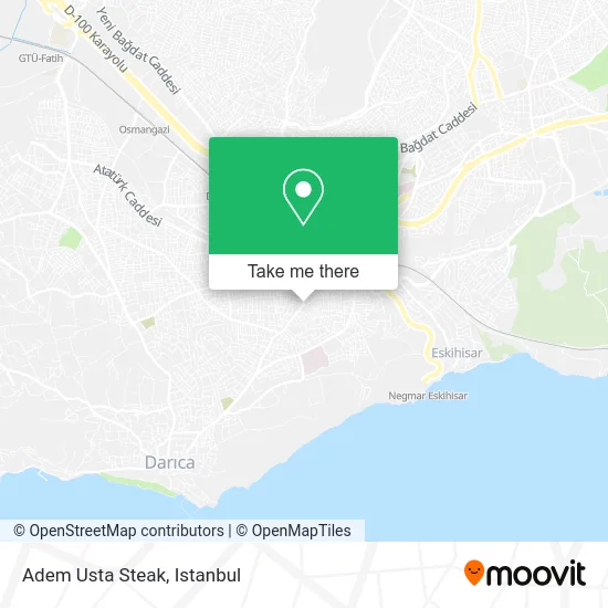 Adem Usta Steak map