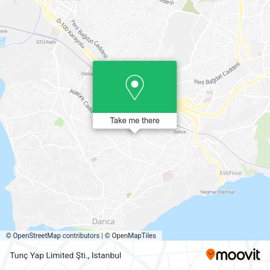 Tunç Yap Limited Şti. map