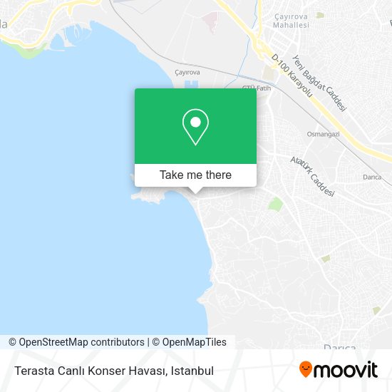 Terasta Canlı Konser Havası map
