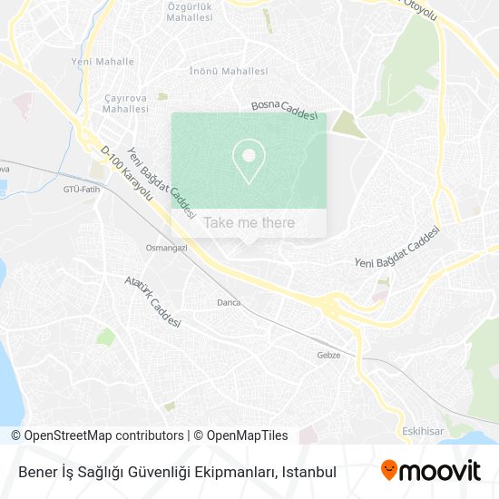 Bener İş Sağlığı Güvenliği Ekipmanları map