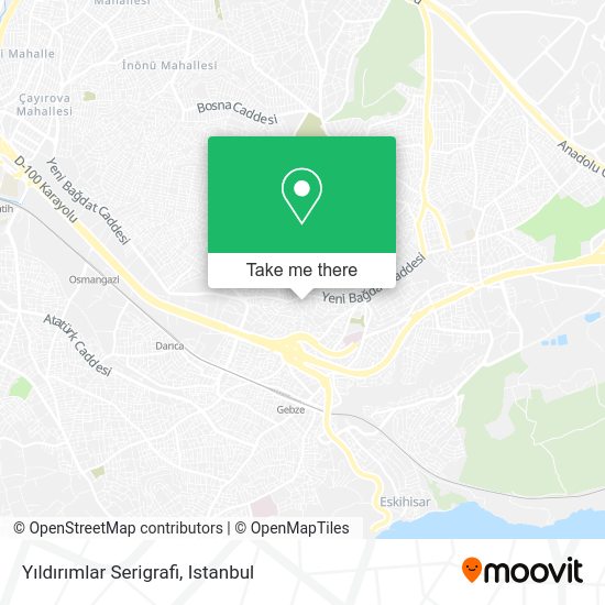 Yıldırımlar Serigrafi map