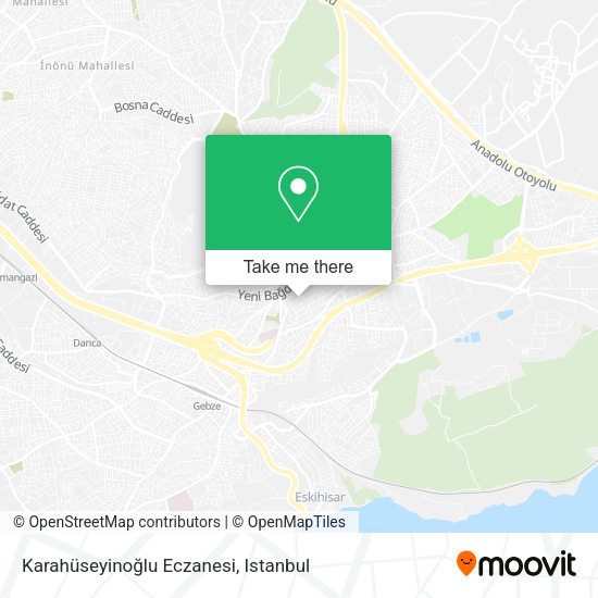 Karahüseyinoğlu Eczanesi map