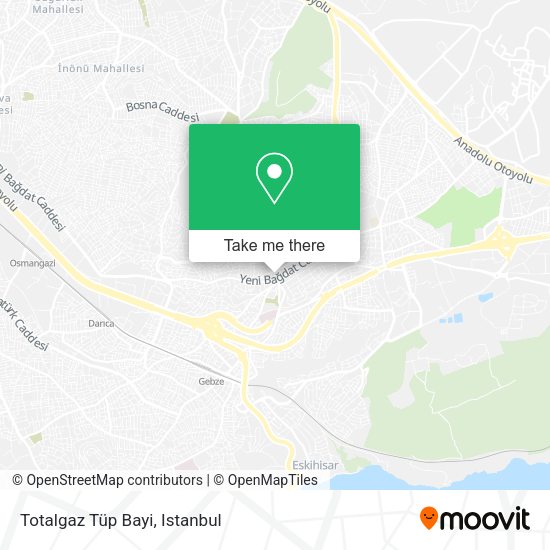 Totalgaz Tüp Bayi map