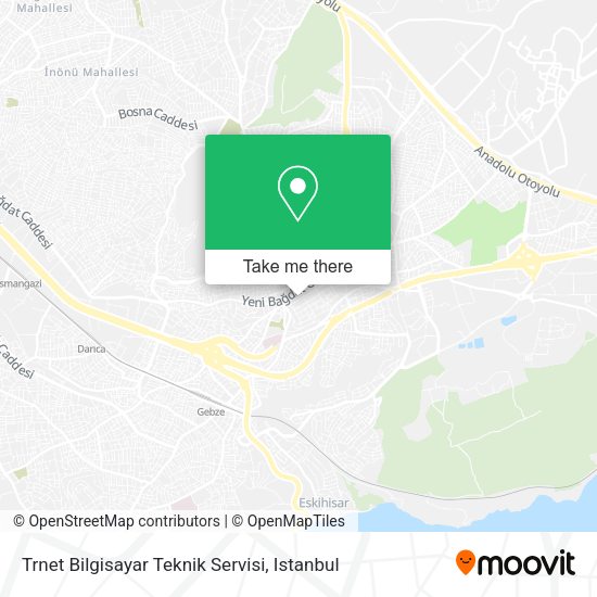 Trnet Bilgisayar Teknik Servisi map