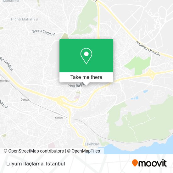 Lilyum Ilaçlama map