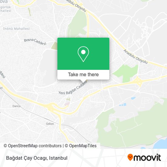 Bağdat Çay Ocagı map