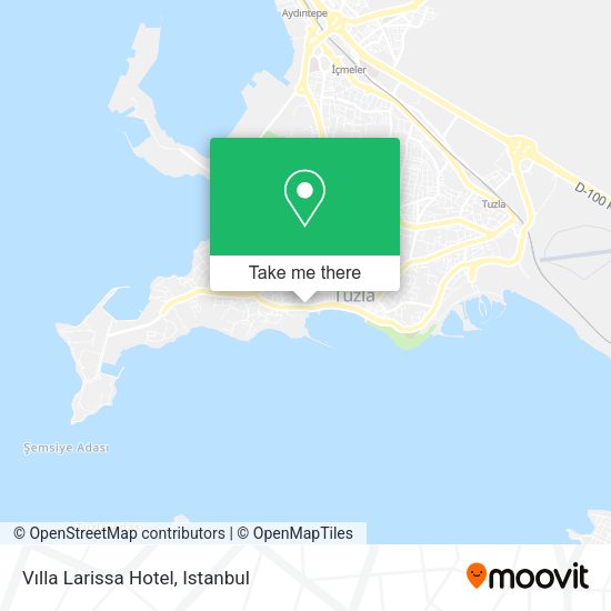 Vılla Larissa Hotel map