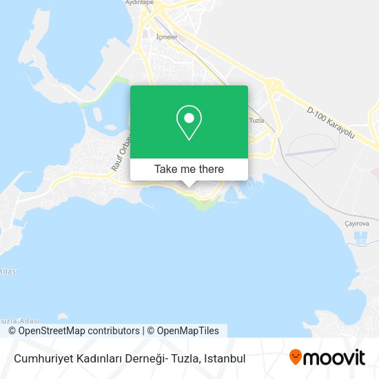 Cumhuriyet Kadınları Derneği- Tuzla map