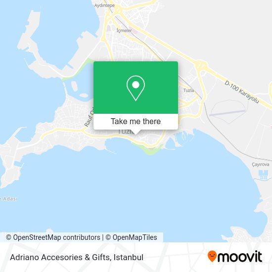 Adriano Accesories & Gifts map
