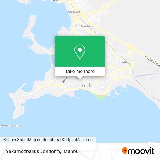 Yakamozbalık&Dondorm map