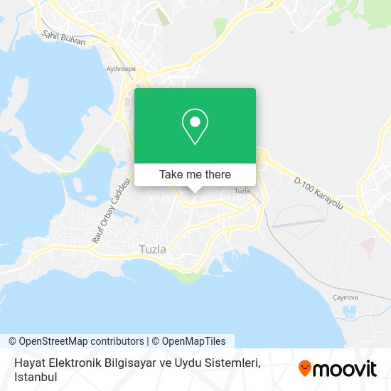 Hayat Elektronik Bilgisayar ve Uydu Sistemleri map