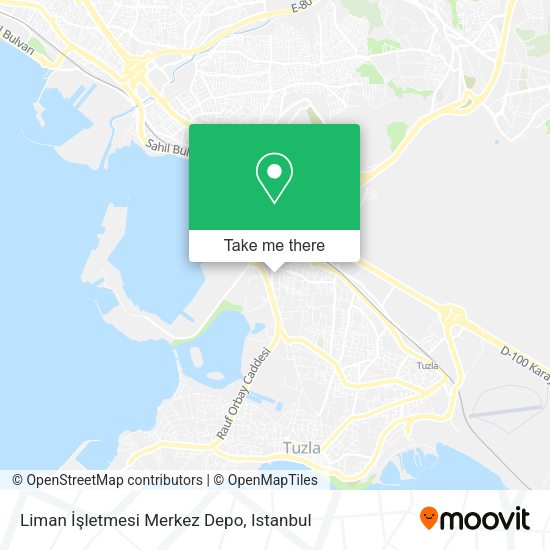 Liman İşletmesi Merkez Depo map
