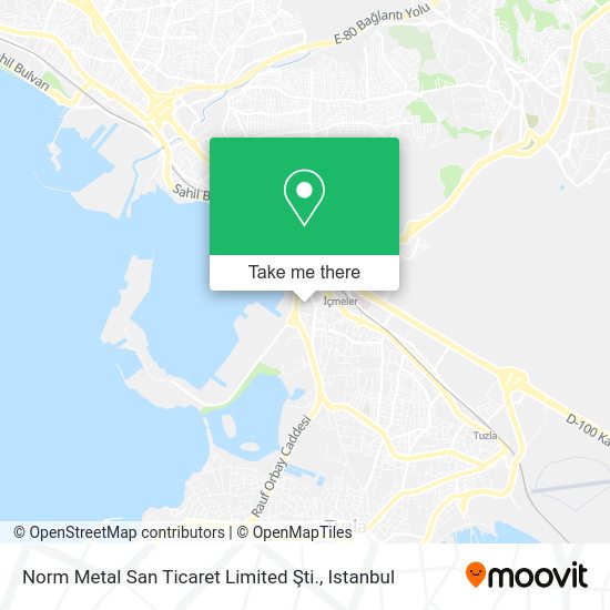 Norm Metal San Ticaret Limited Şti. map