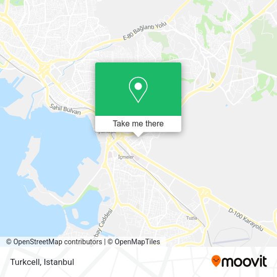 Turkcell map