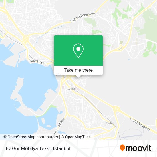 Ev Gor Mobılya Tekst map