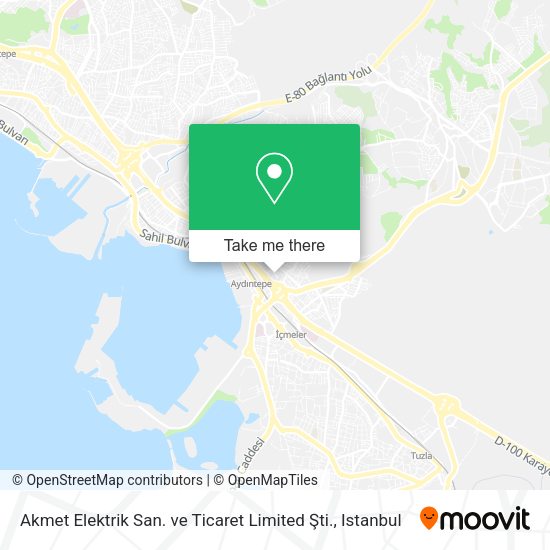 Akmet Elektrik San. ve Ticaret Limited Şti. map