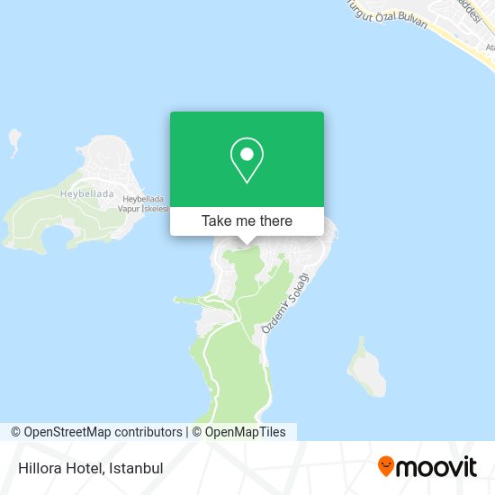 Hillora Hotel map