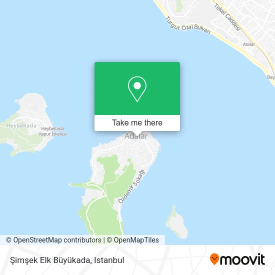 Şimşek Elk Büyükada map