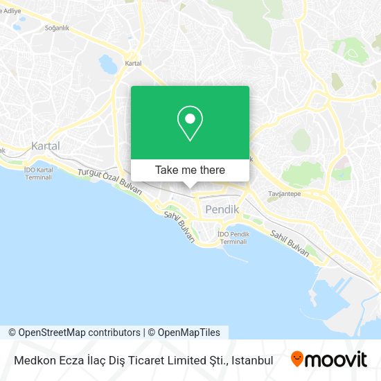 Medkon Ecza İlaç Diş Ticaret Limited Şti. map