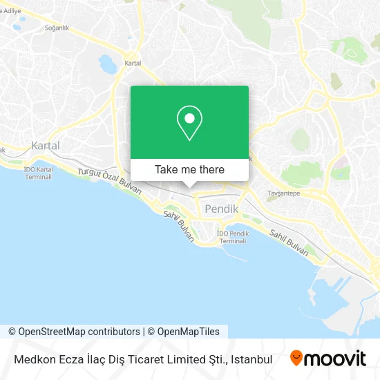 Medkon Ecza İlaç Diş Ticaret Limited Şti. map