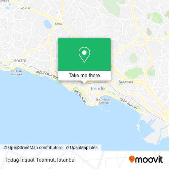 İçdağ İnşaat Taahhüt map