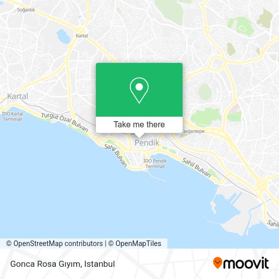 Gonca Rosa Gıyım map