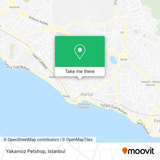 Yakamoz Petshop map