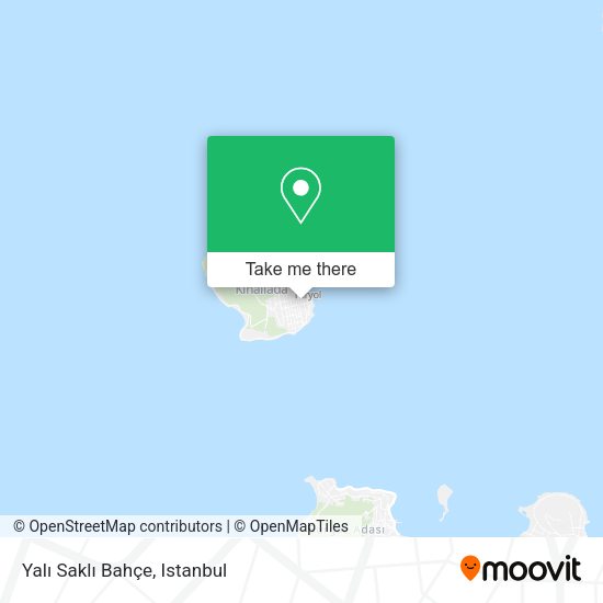 Yalı Saklı Bahçe map