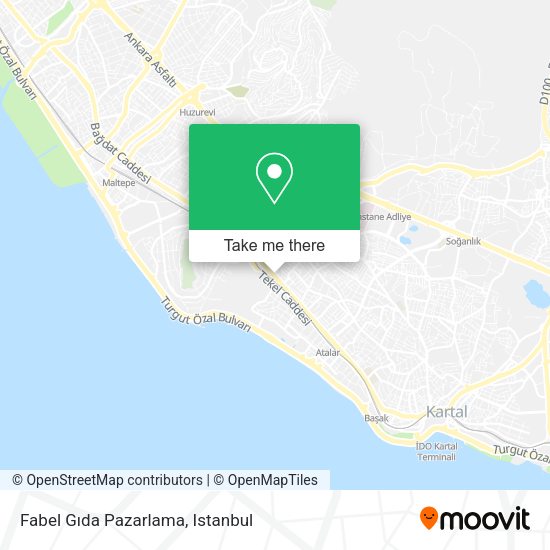 Fabel Gıda Pazarlama map