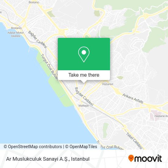 Ar Muslukculuk Sanayi A.Ş. map