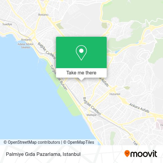 Palmiye Gıda Pazarlama map