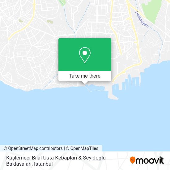 Küşlemeci Bilal Usta Kebapları & Seyidoglu Baklavaları map