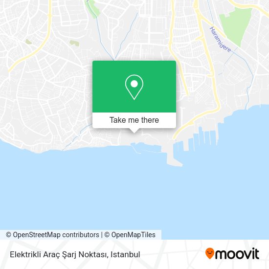 Elektrikli Araç Şarj Noktası map