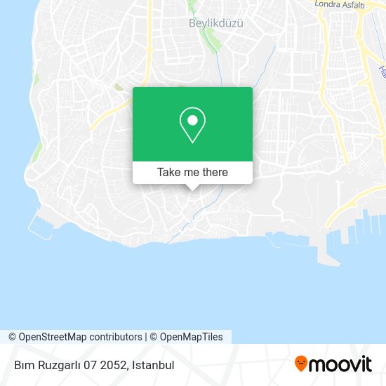 Bım Ruzgarlı 07 2052 map