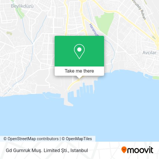 Gd Gumruk Muş. Limited Şti. map