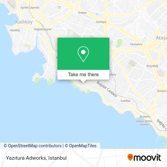 Yazıtura Adworks map